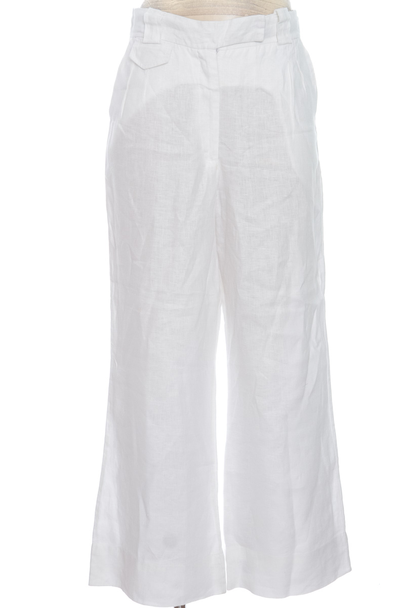 Pantalones color Blanco - Goretty Medina