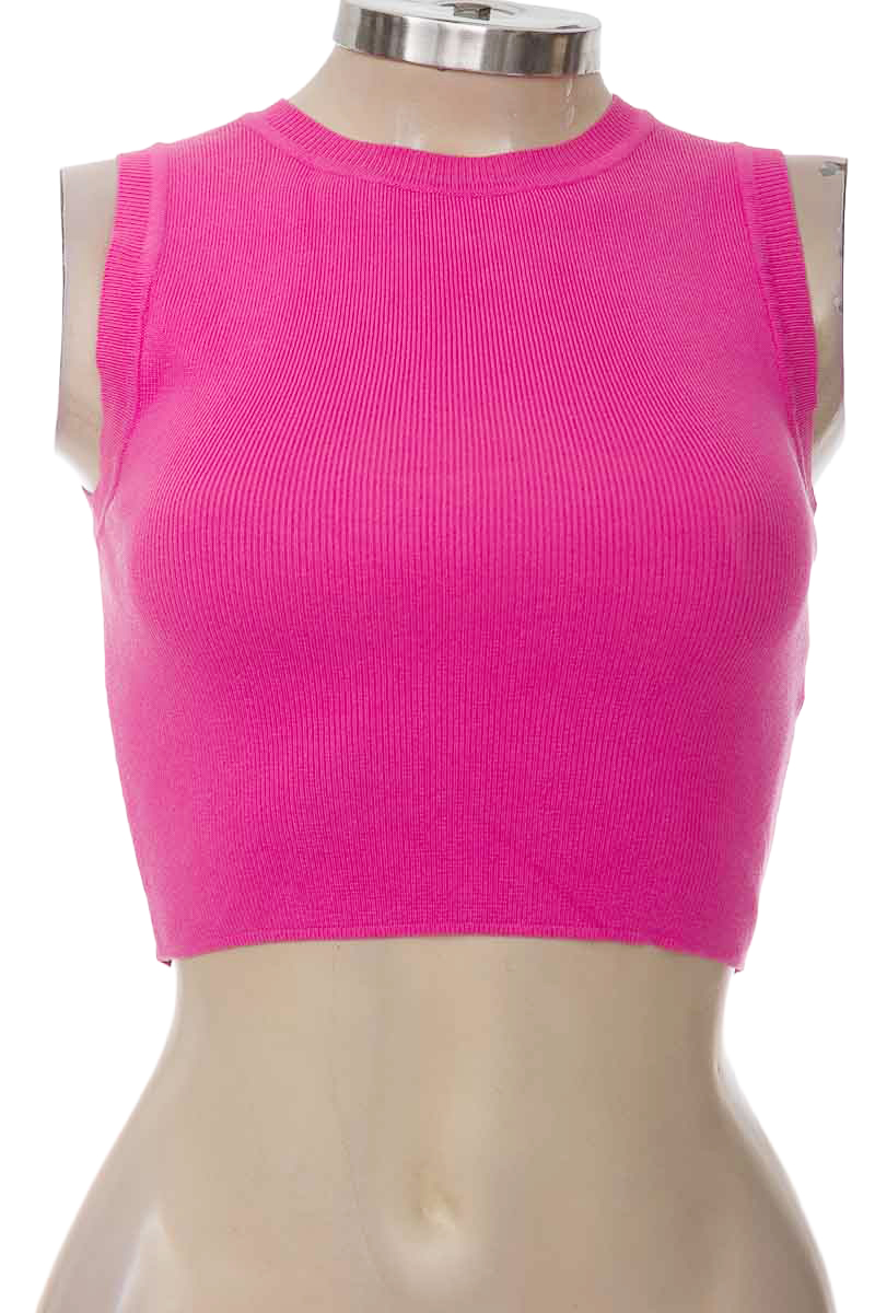 Top / Camiseta color Fucsia - Zara