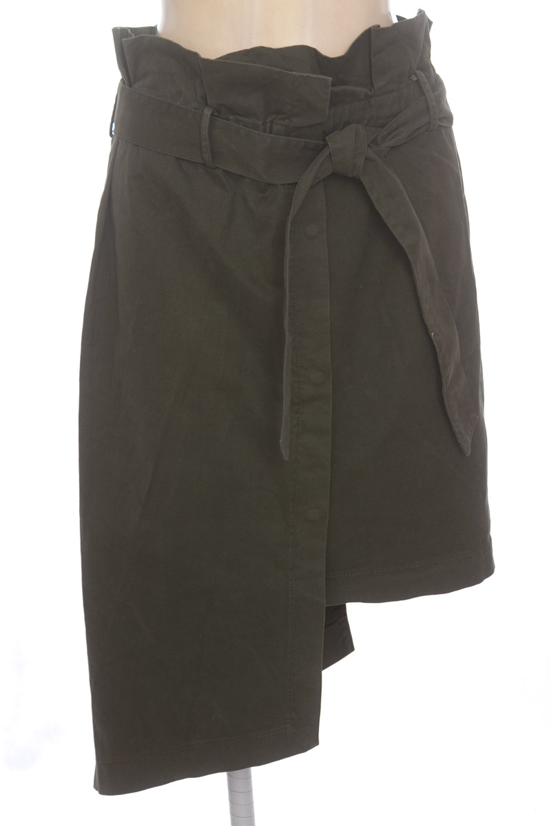 Falda color Verde - Zara