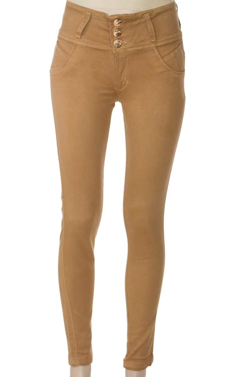 Pantalones color Beige - Violeta