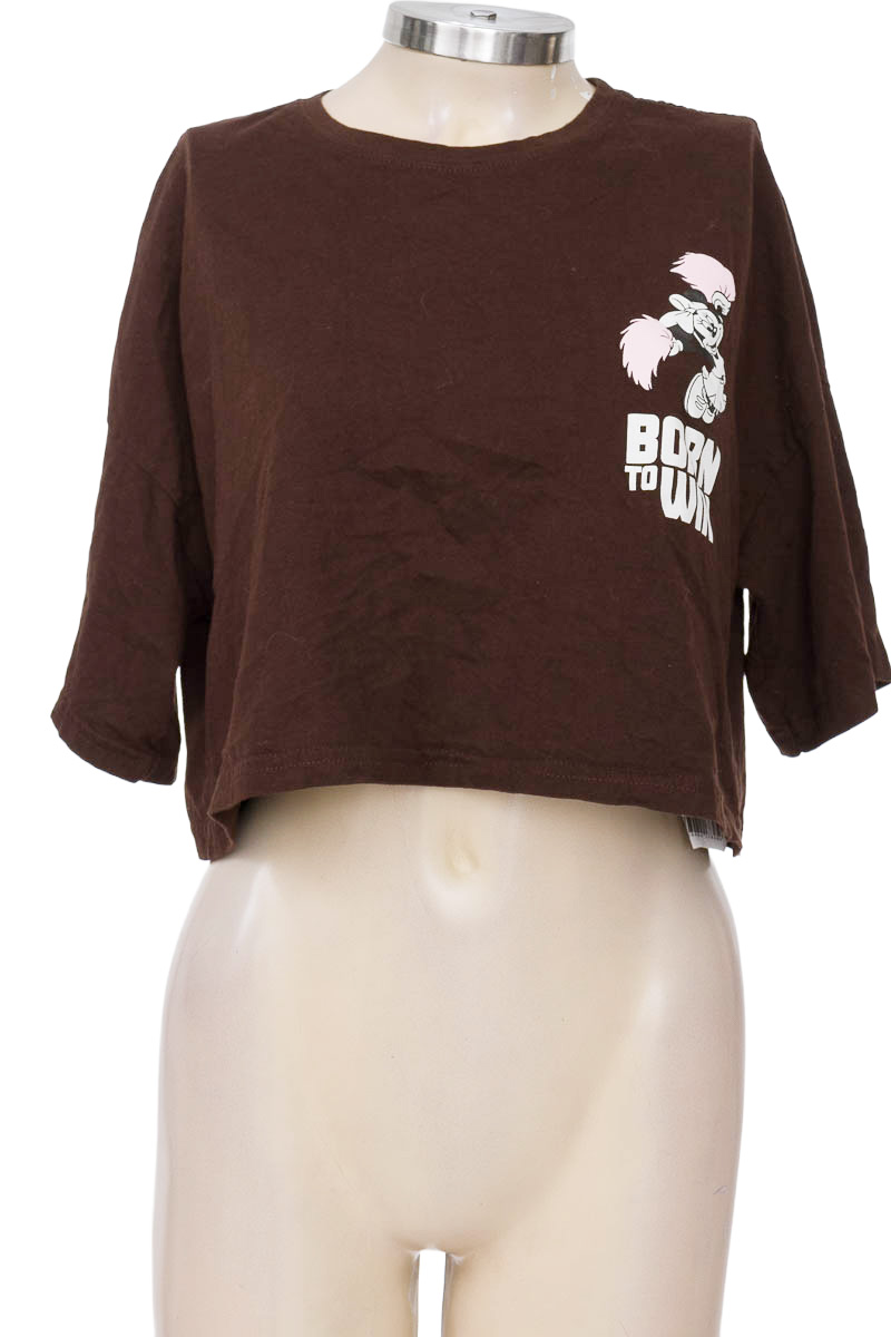 Top / Camiseta color Café - Koaj