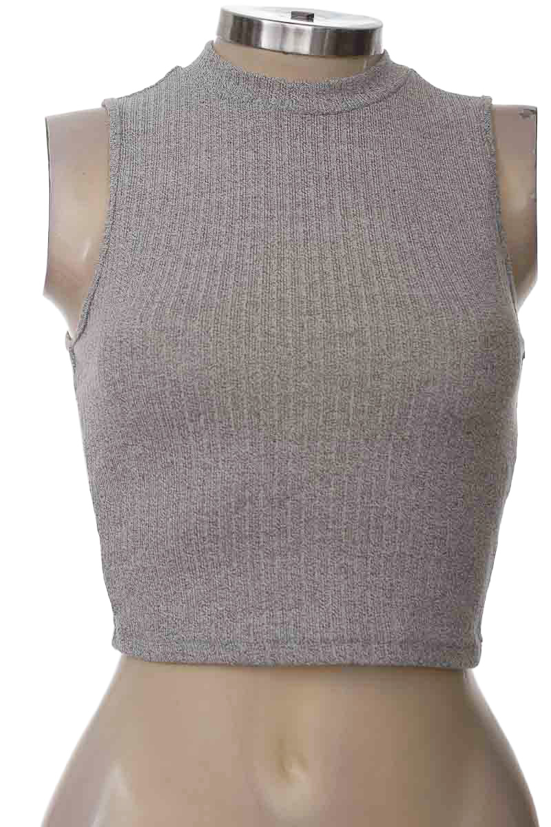 Top / Camiseta color Gris - Shein