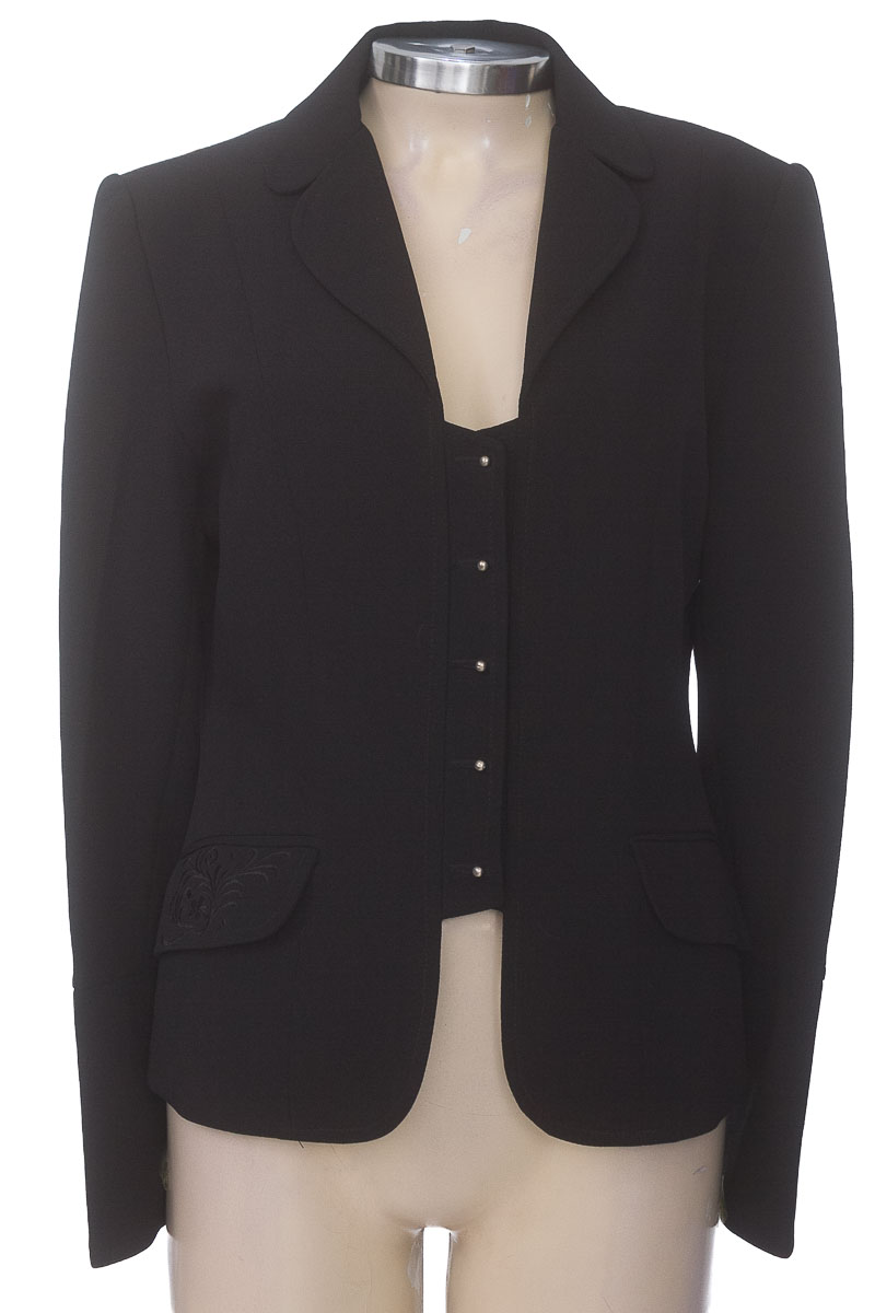 Chaqueta / Abrigo color Negro - Karisma Fashion