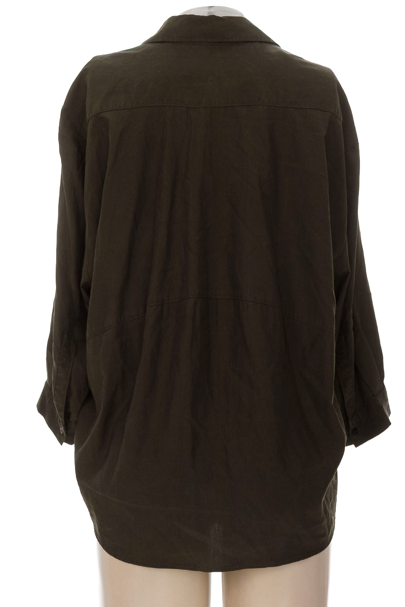 Blusa color Verde - Zara