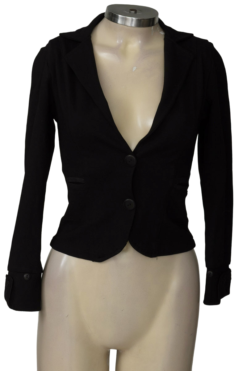 Chaqueta / Abrigo color Negro - Modas Luar
