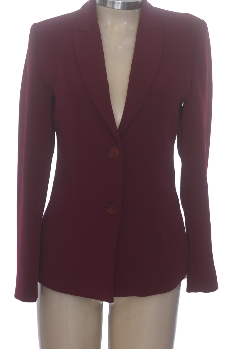 Chaqueta / Abrigo color Vinotinto - Carretel