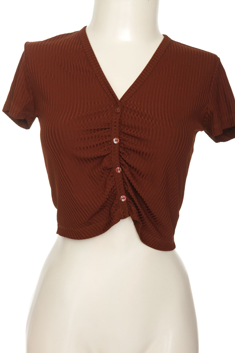 Top / Camiseta color Café - Seven Seven