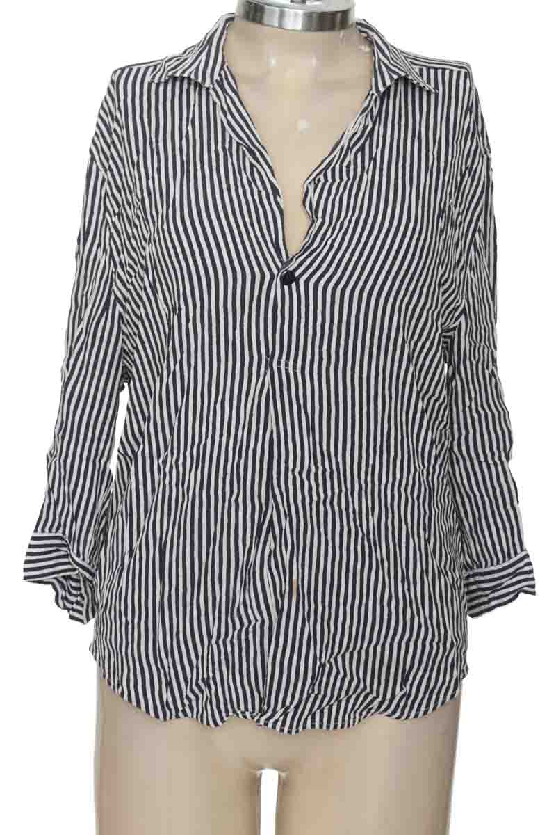 Blusa color Azul - Zara
