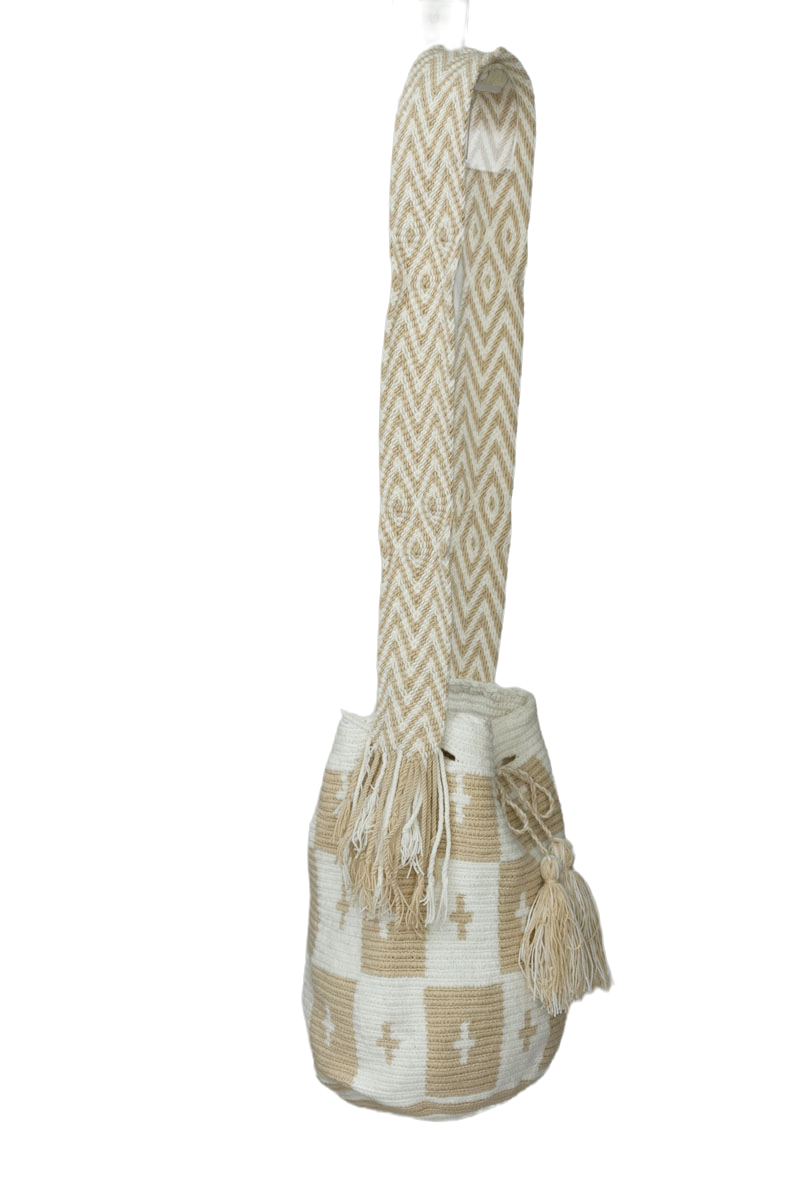Cartera / Bolso / Monedero color Beige - Closeando