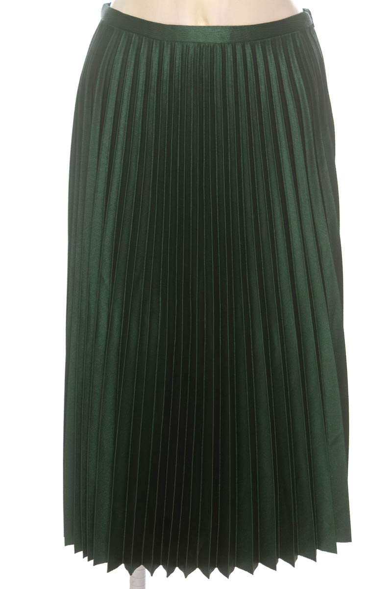 Falda color Verde - Zara
