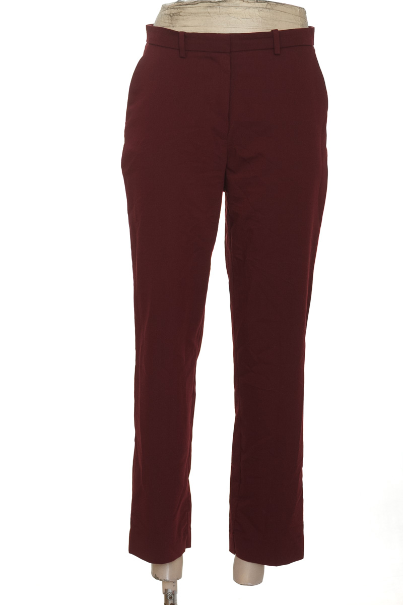 Pantalones color Vinotinto - MNG