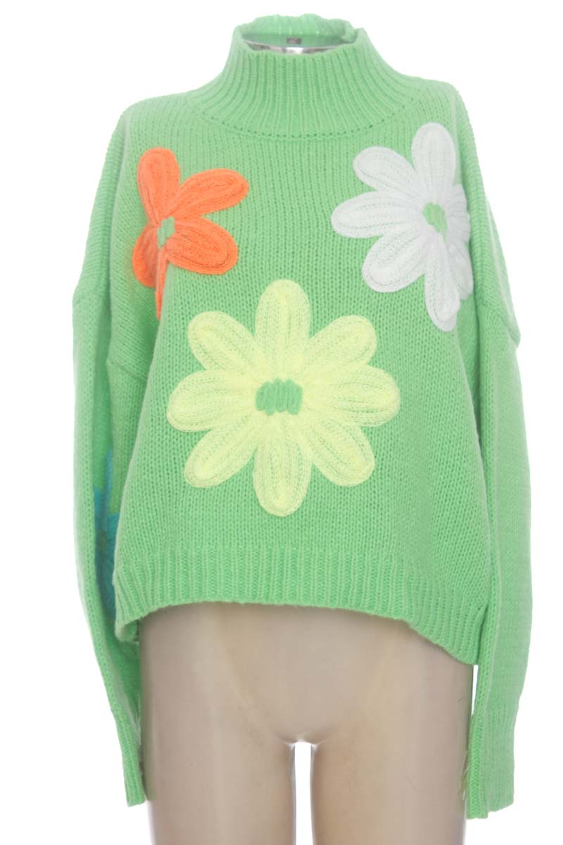 Sweater color Verde - Luzabelle