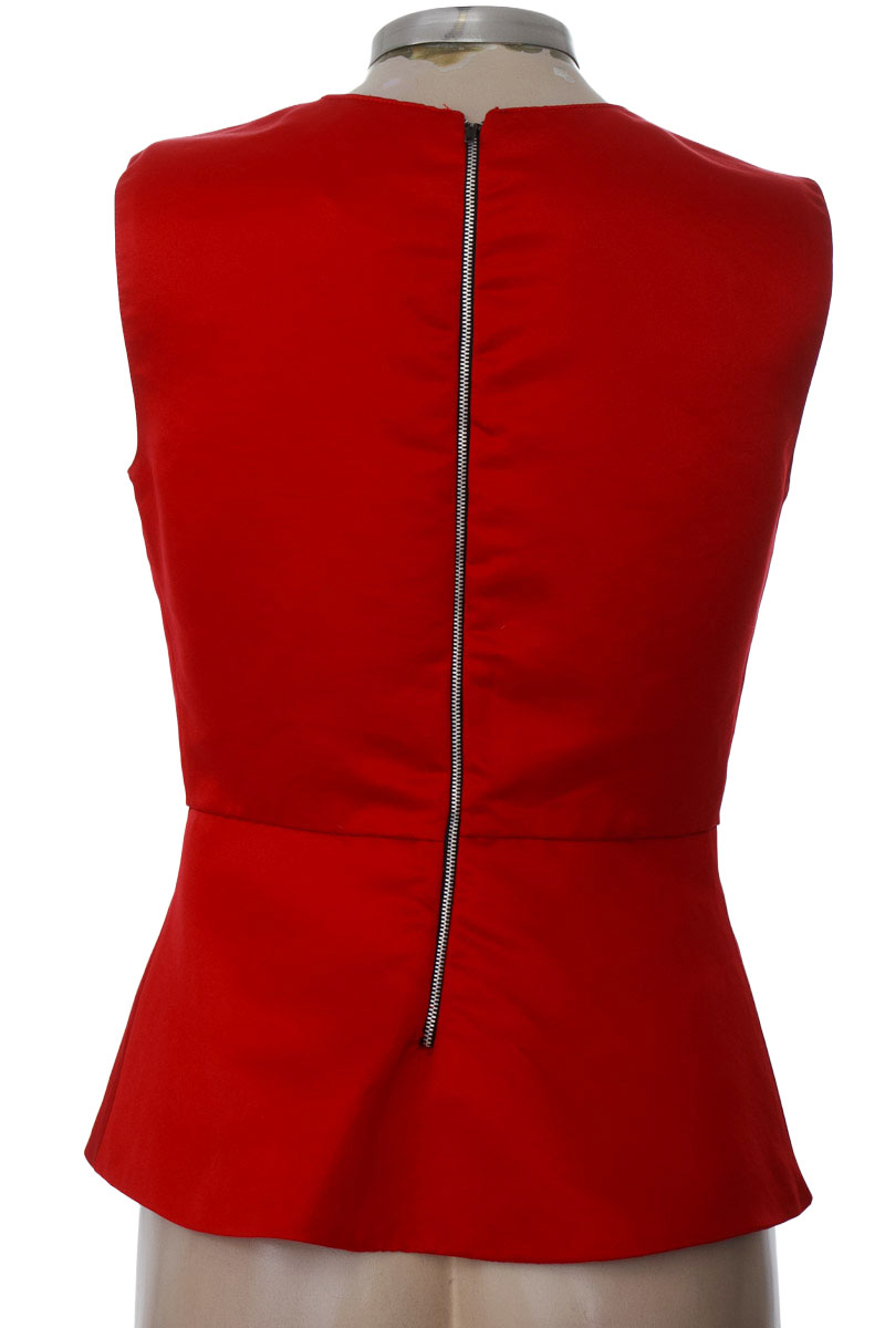 Blusa color Rojo - Zara