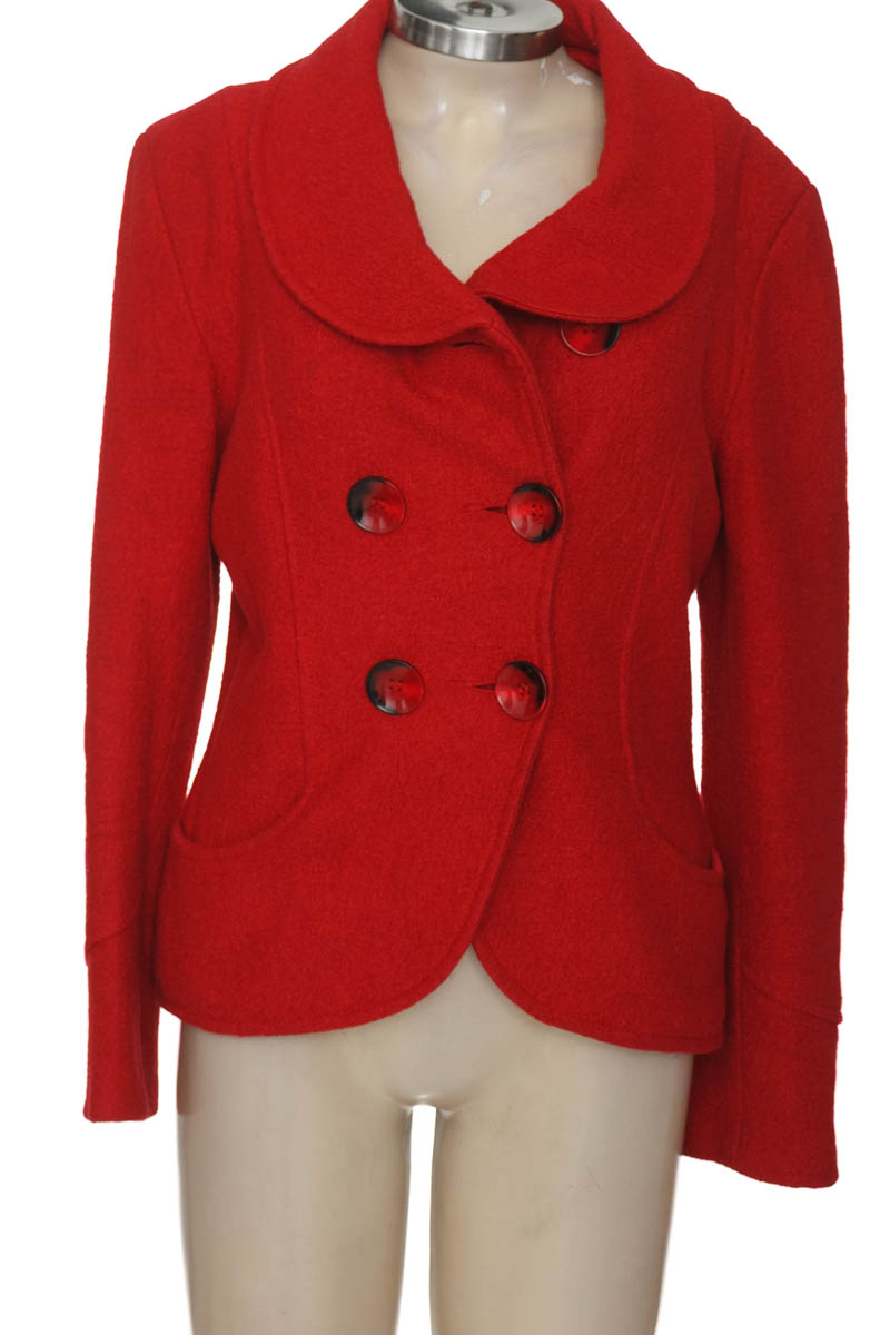 Chaqueta / Abrigo color Rojo - Azlen