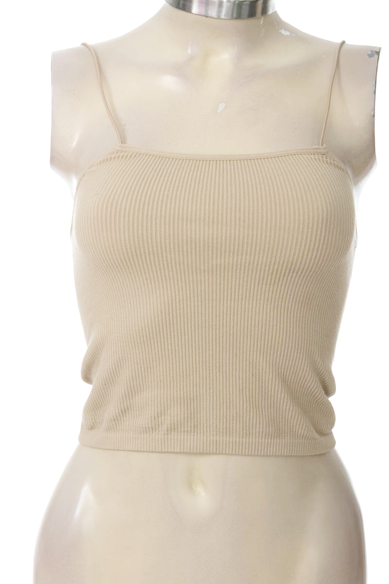 Top / Camiseta color Beige - Zara