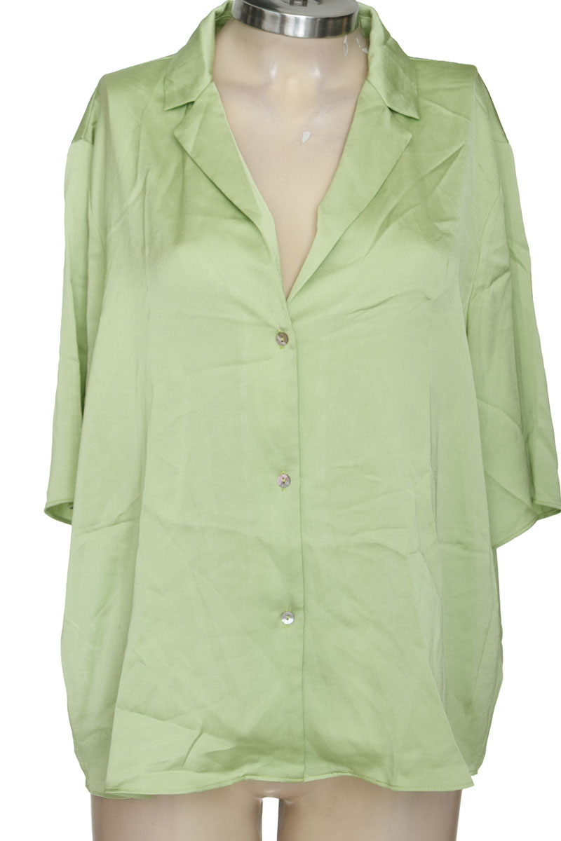 Blusa color Verde - Zara