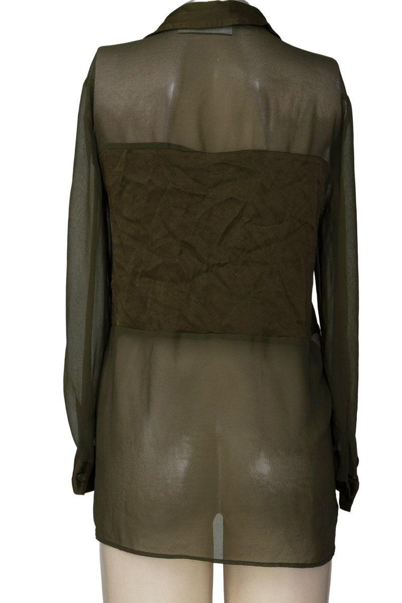 Blusa color Verde - Zara