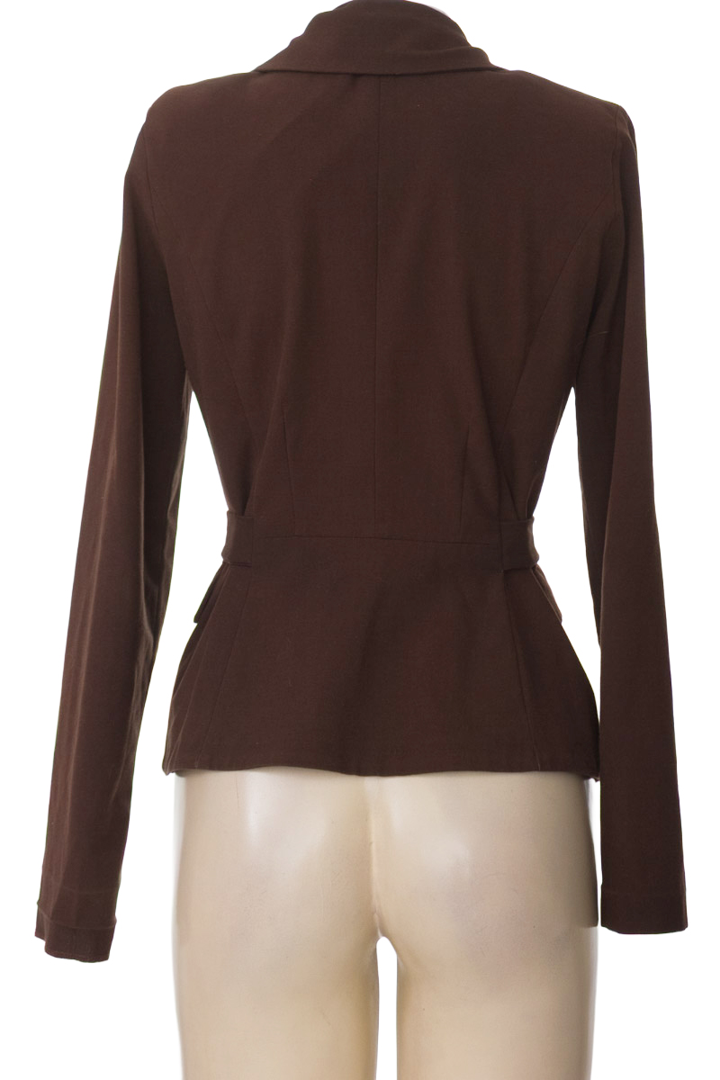 Chaqueta / Abrigo color Café - Beso de Coco