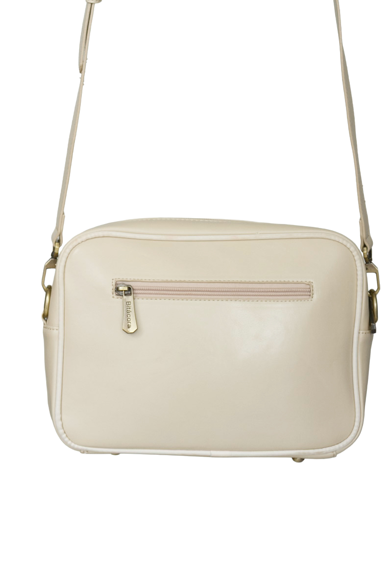Cartera / Bolso / Monedero color Beige - Bitácora