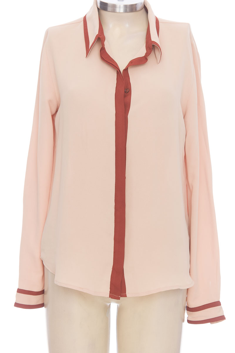 HAUT BLEU POIS BLANC FOREVER 21 Taille S 36 NEUF Polyester léger