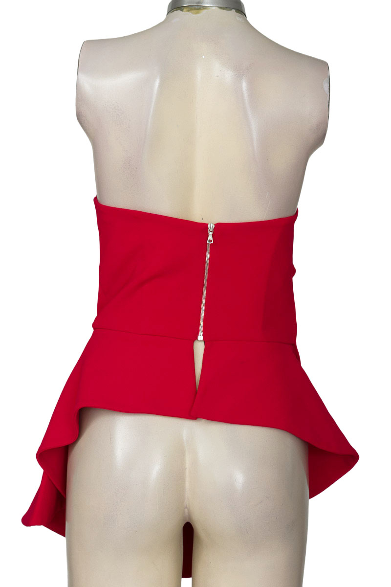 Blusa color Rojo - Maria Elena Villamil