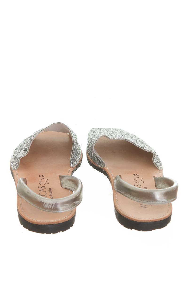 Zapatos color Plateado - Avarcas