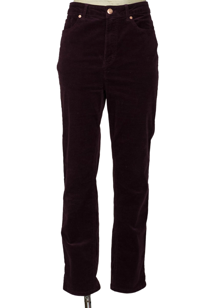 Pantalones color Vinotinto - M&S Collection