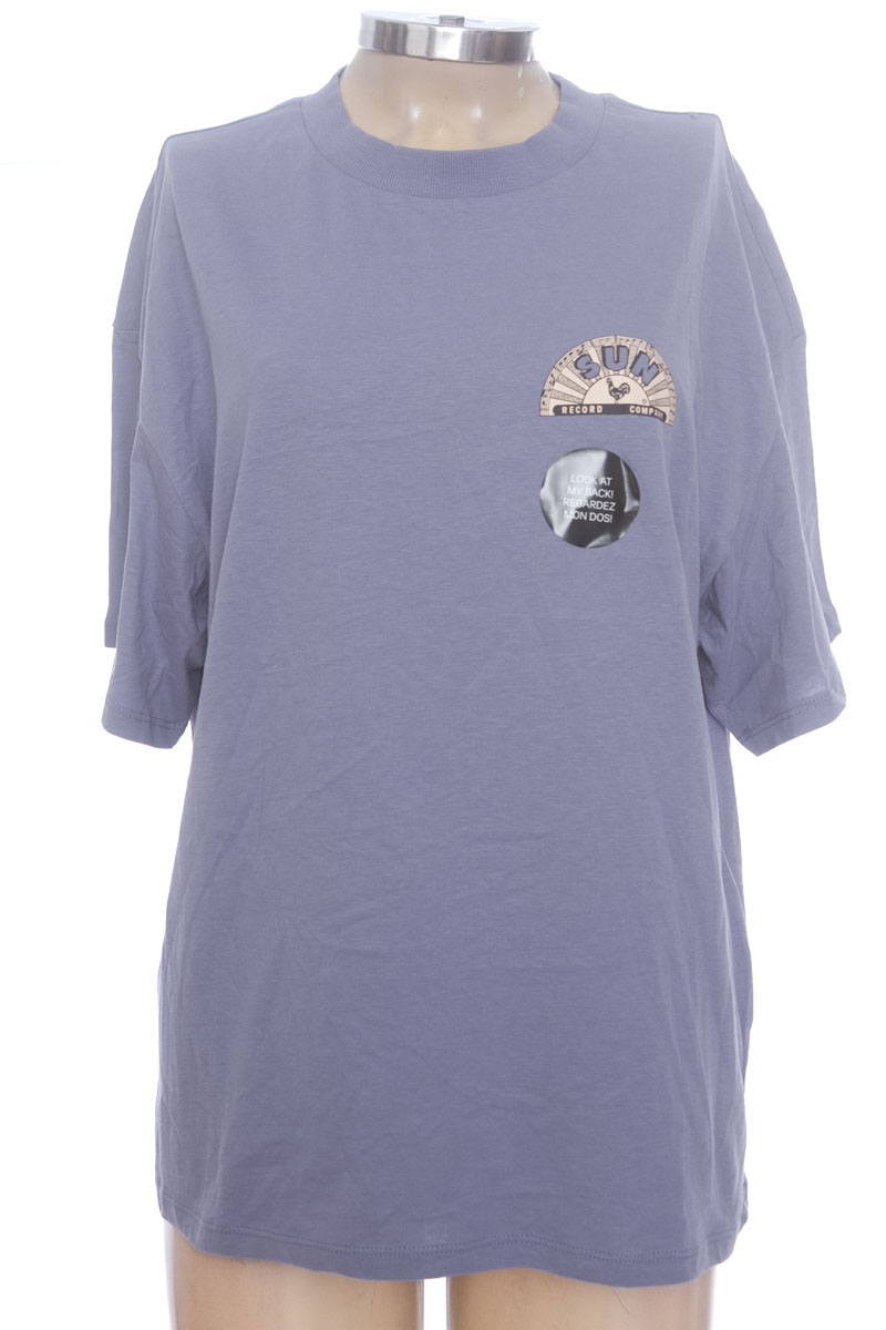 Top / Camiseta color Azul - Divided by H&M
