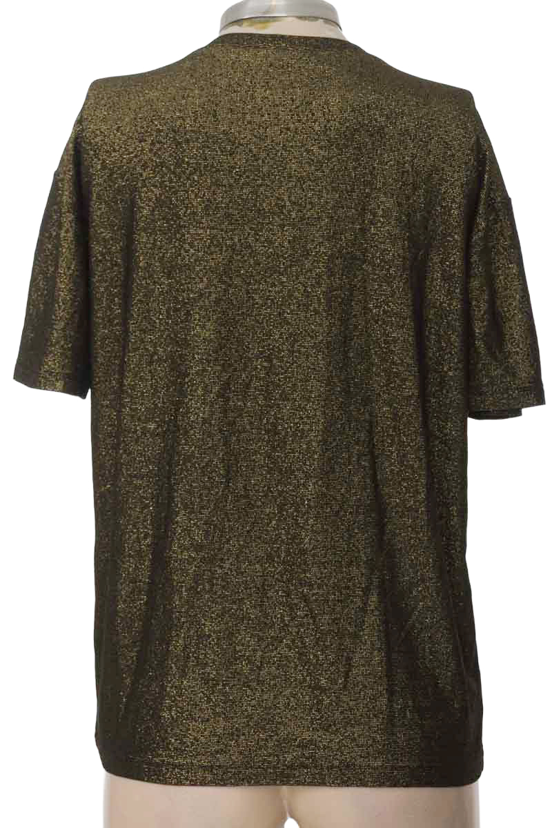 Top / Camiseta color Dorado - NAF NAF