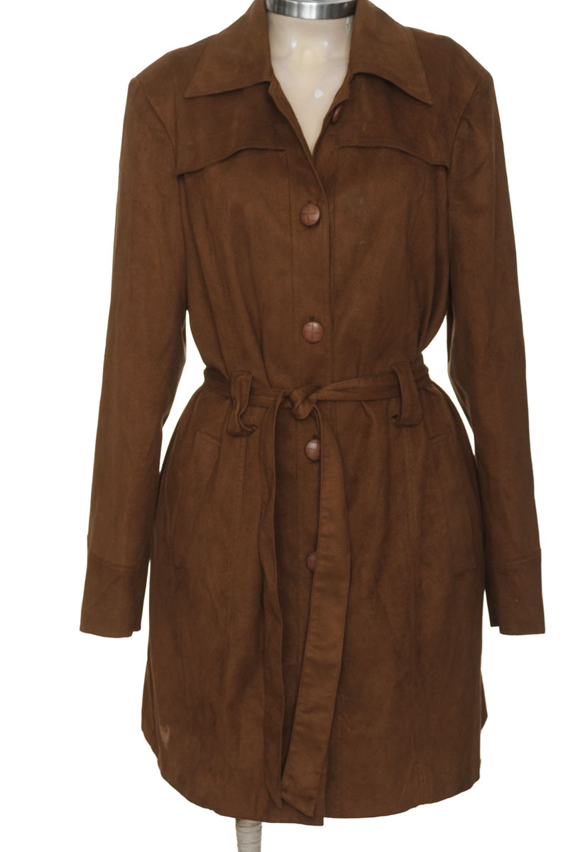 Chaqueta / Abrigo color Café - Fashion Ruby