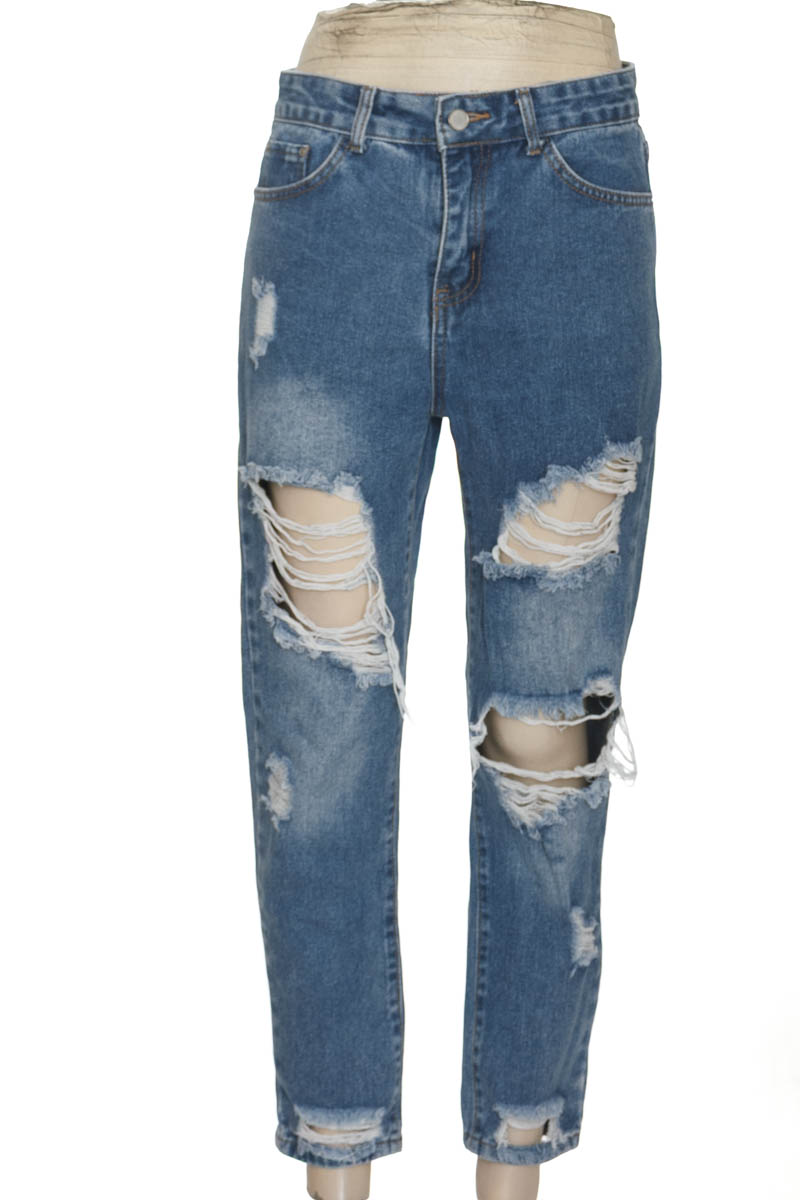 Pantalones color Azul - Elena Boteli