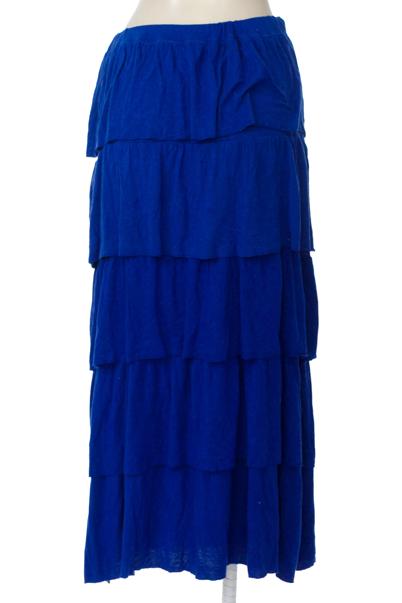 Falda color Azul - Ticket