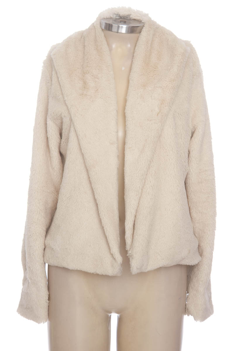 Chaqueta / Abrigo color Beige - Color Blue