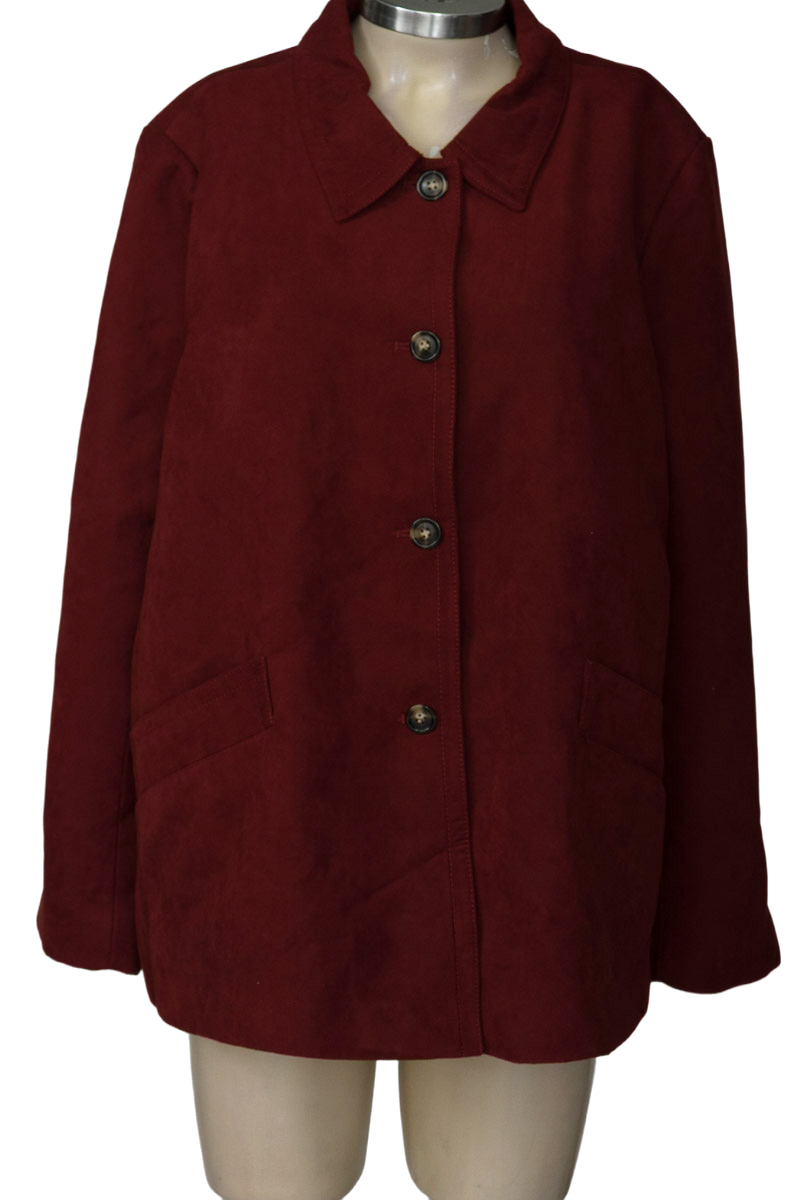 Chaqueta / Abrigo color Vinotinto - H&M