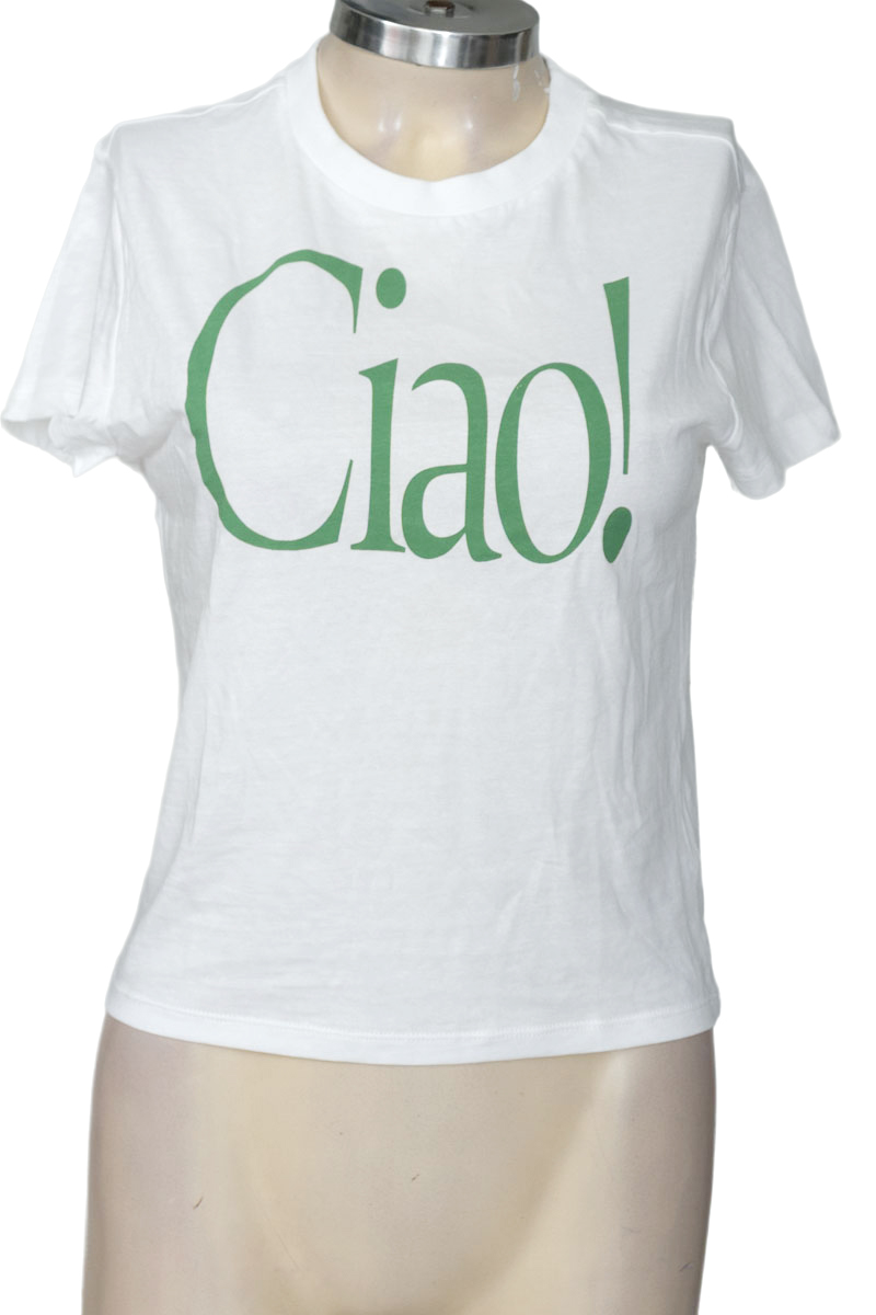 Top / Camiseta color Blanco - Divided by H&M