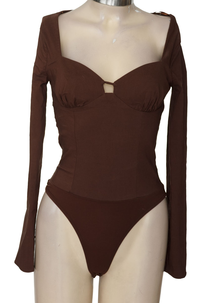 Top / Camiseta color Café - Bershka