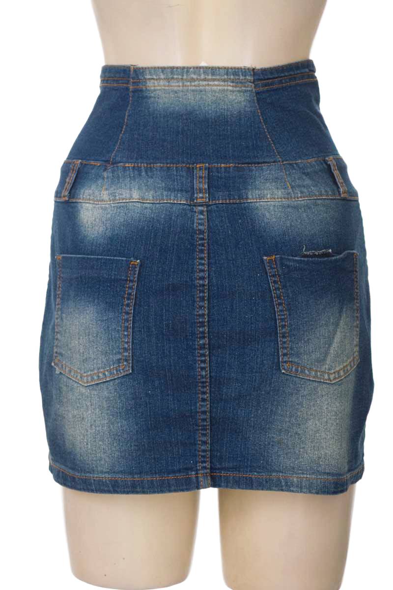 Falda color Azul - Caty Ross