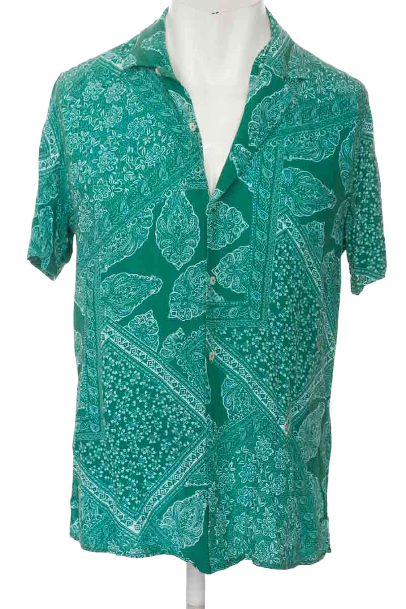 Camisa color Verde - Zara