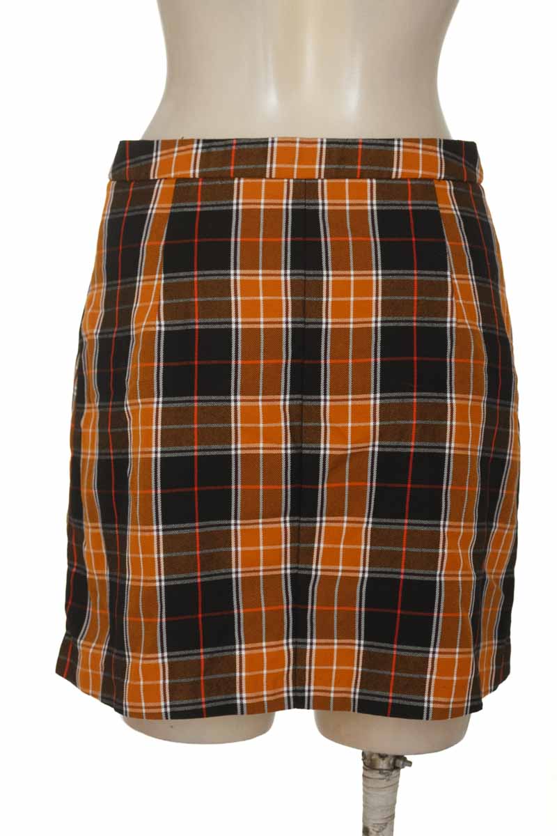 Falda color Café - Stradivarius