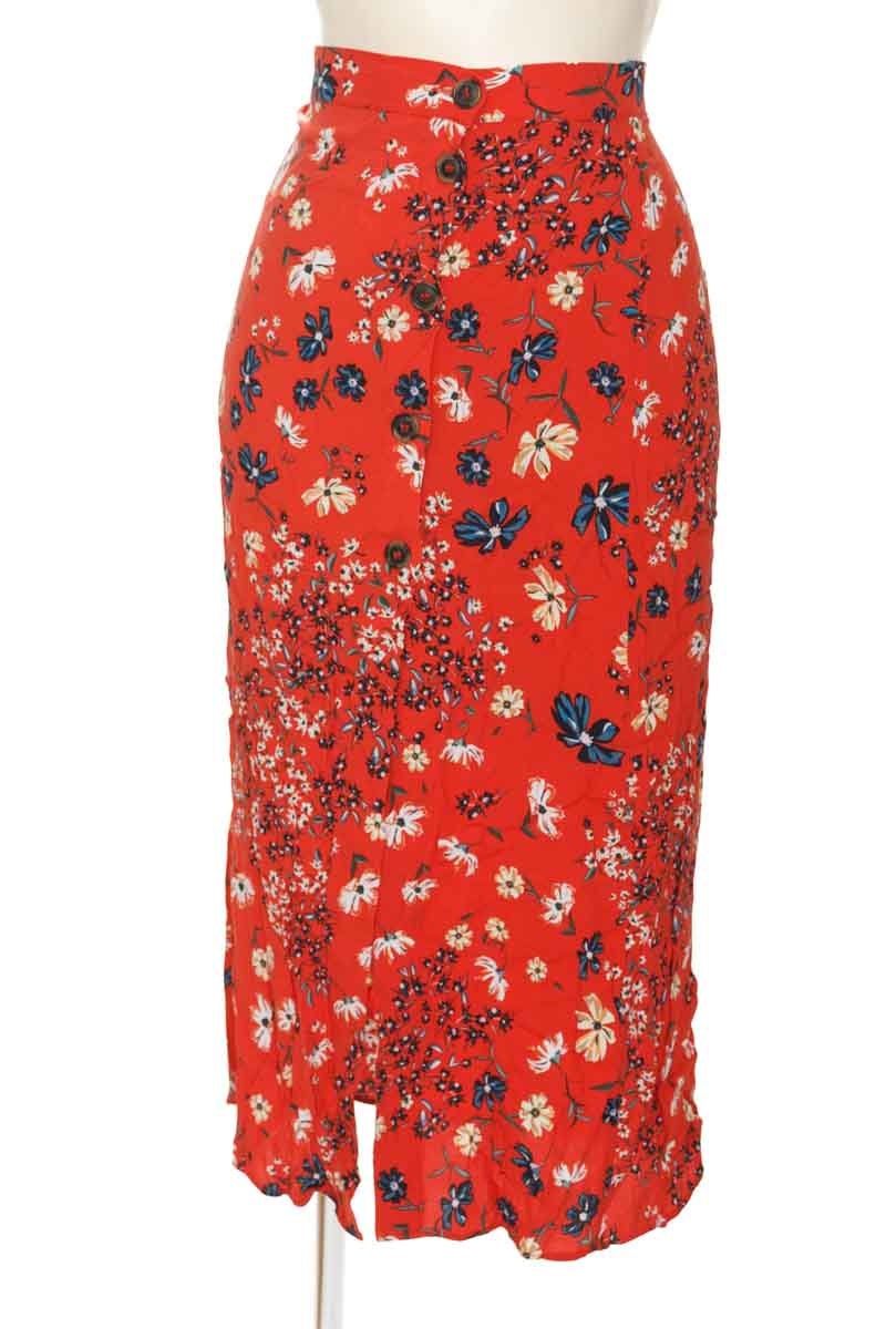 Falda color Rojo - H&M