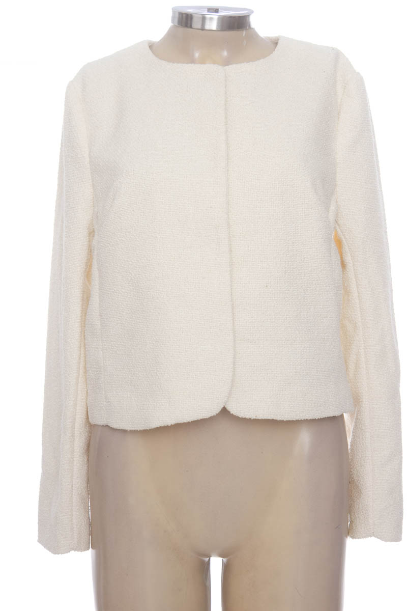 Chaqueta / Abrigo color Blanco - H&M
