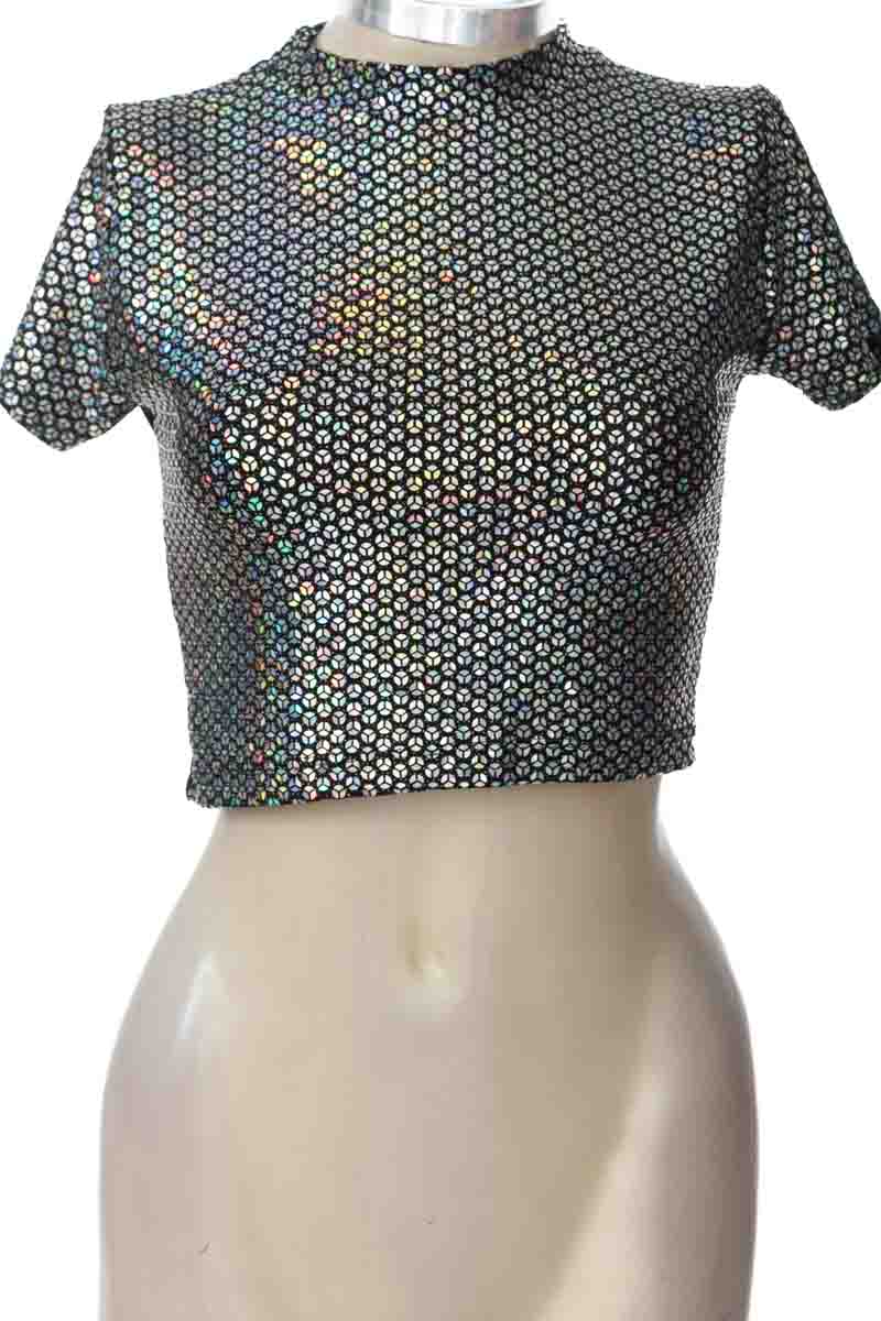 Top / Camiseta color Plateado - Closeando