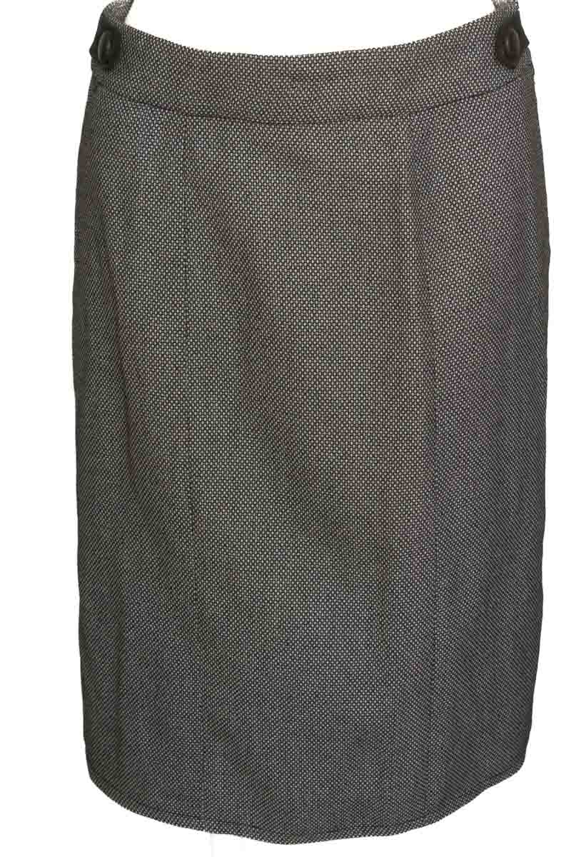 Falda color Gris - Patrizia Luca