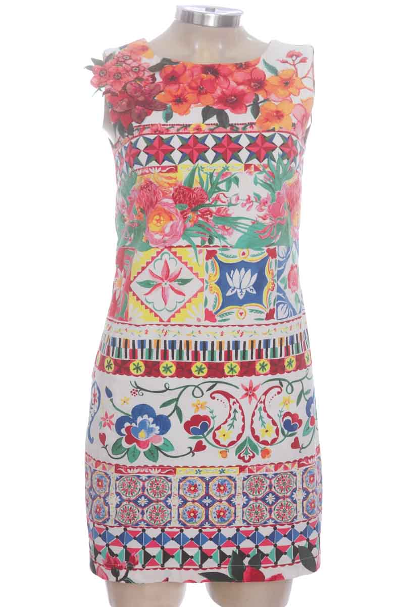 Vestido / Enterizo color Blanco - Desigual