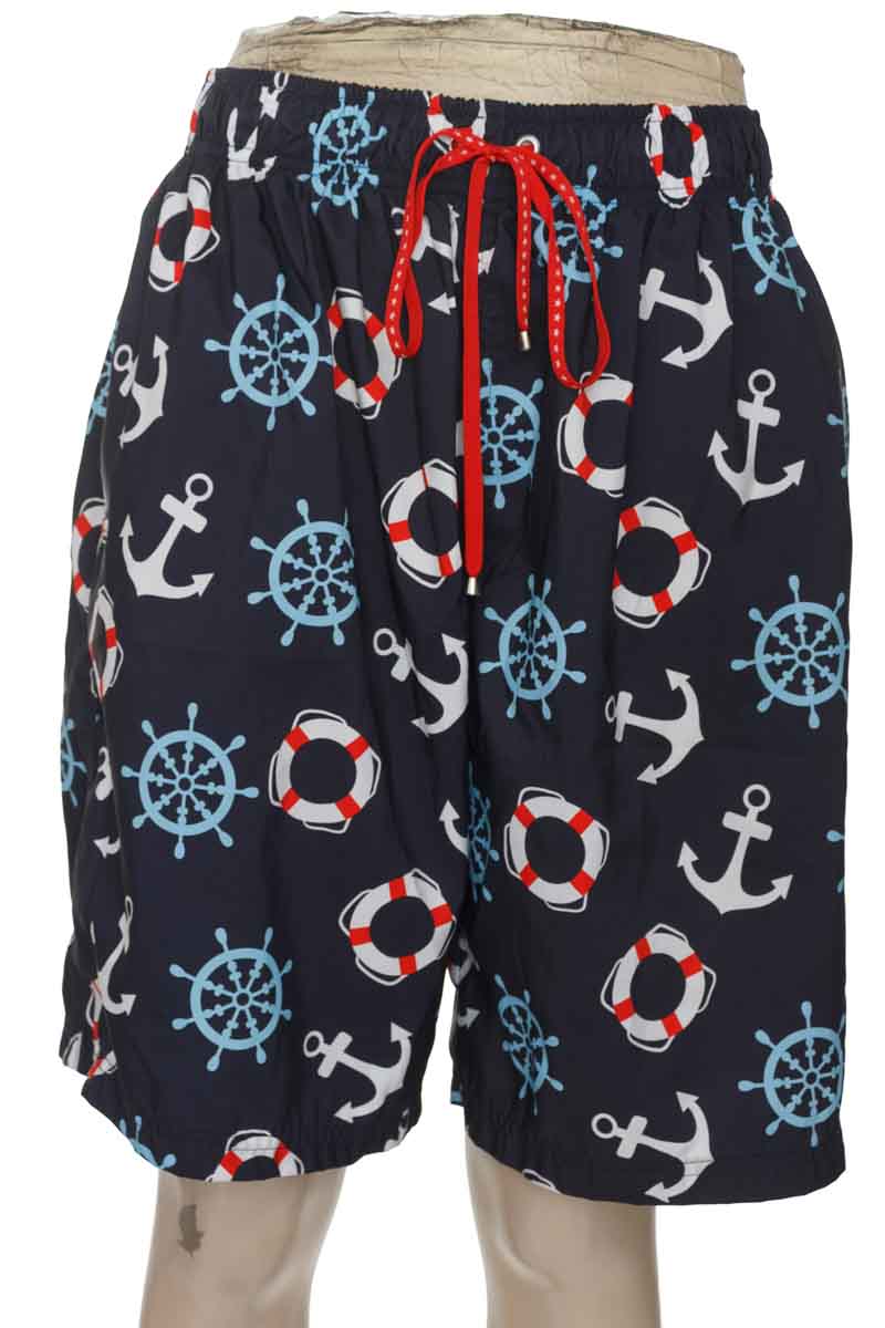 Bermuda - Pantaloneta color Azul - Closeando