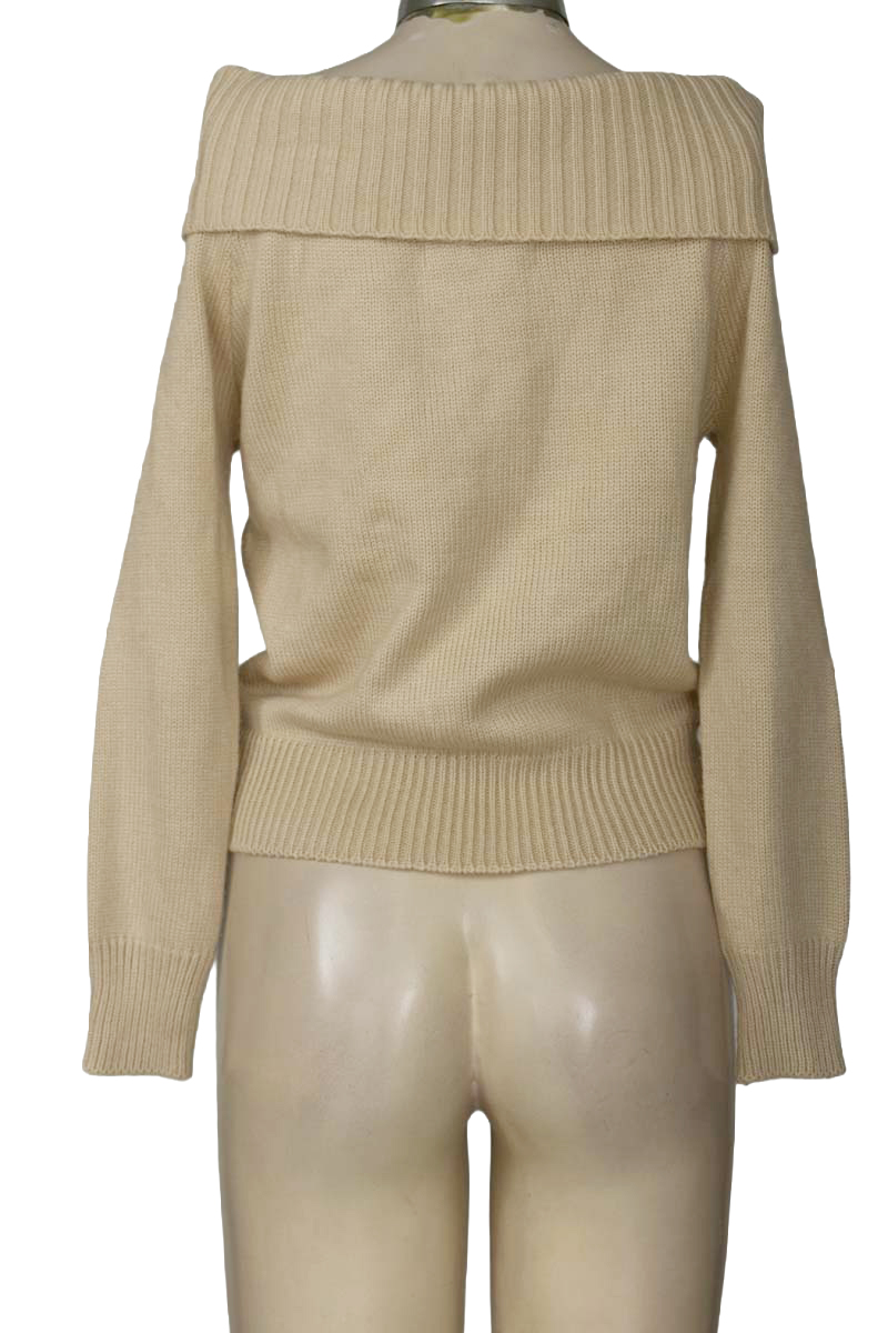 Sweater color Beige - Flashy