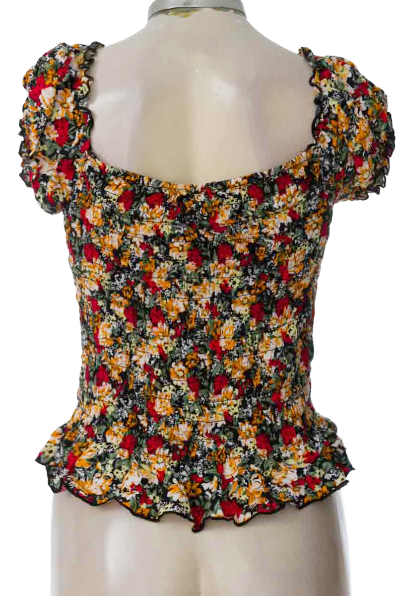 Blusa color Estampado - Mocha