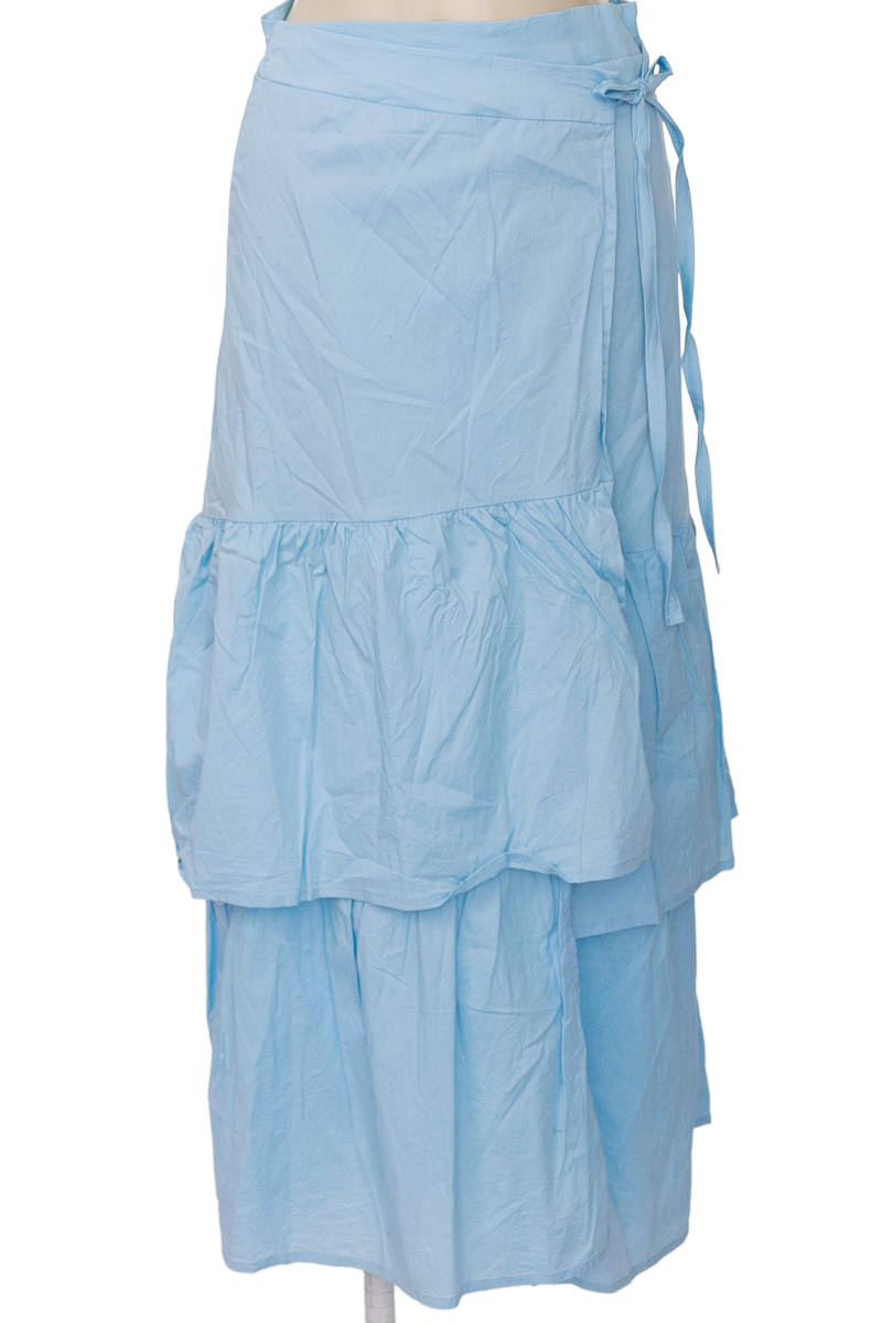 Falda color Azul - Ticket