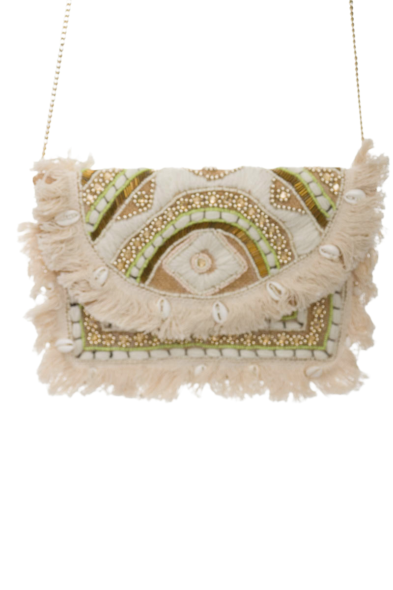 Cartera / Bolso / Monedero color Beige - Closeando