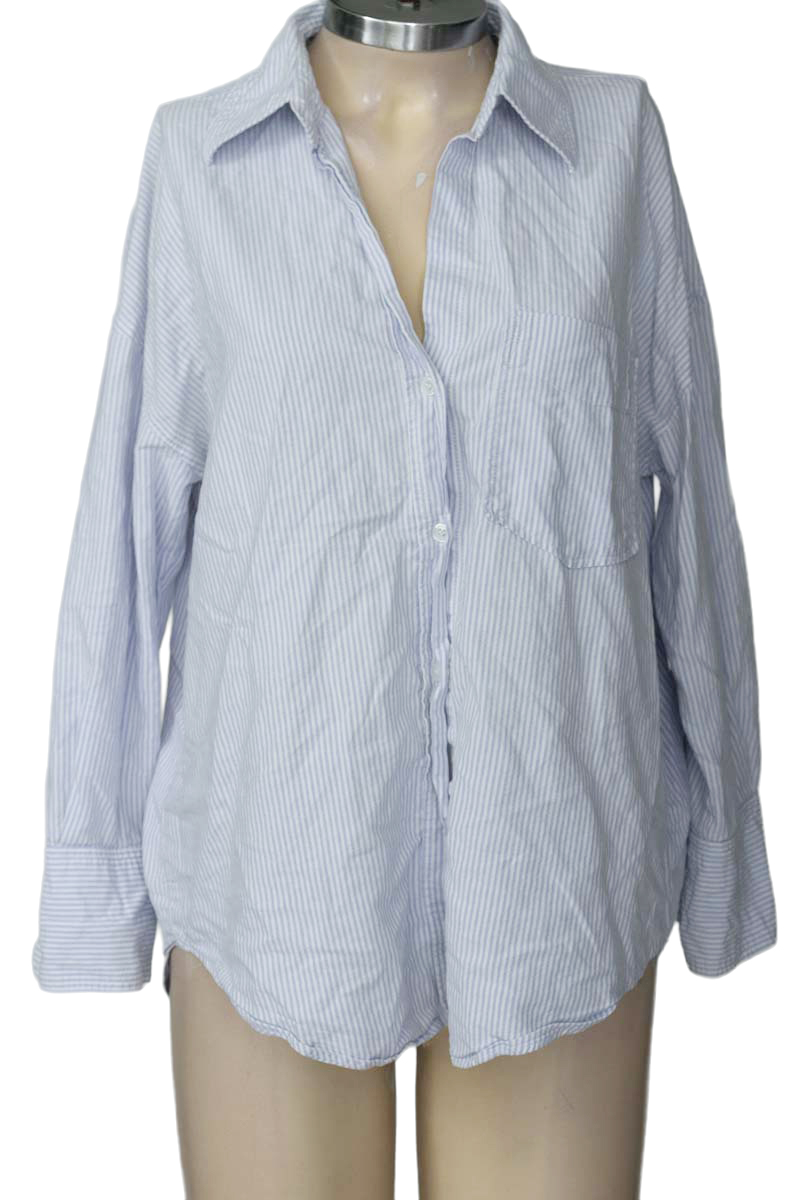 Blusa color Azul - Zara